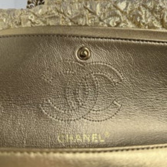 Limited Edition Circa 2008 Cruise Gold Lame 2.55 Dbl - Picture 5 of 5